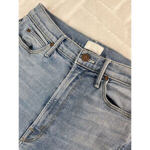 Mother Jeans Women's Blue Mid Rise Ankle Denim Stretch Pants - Approx 0